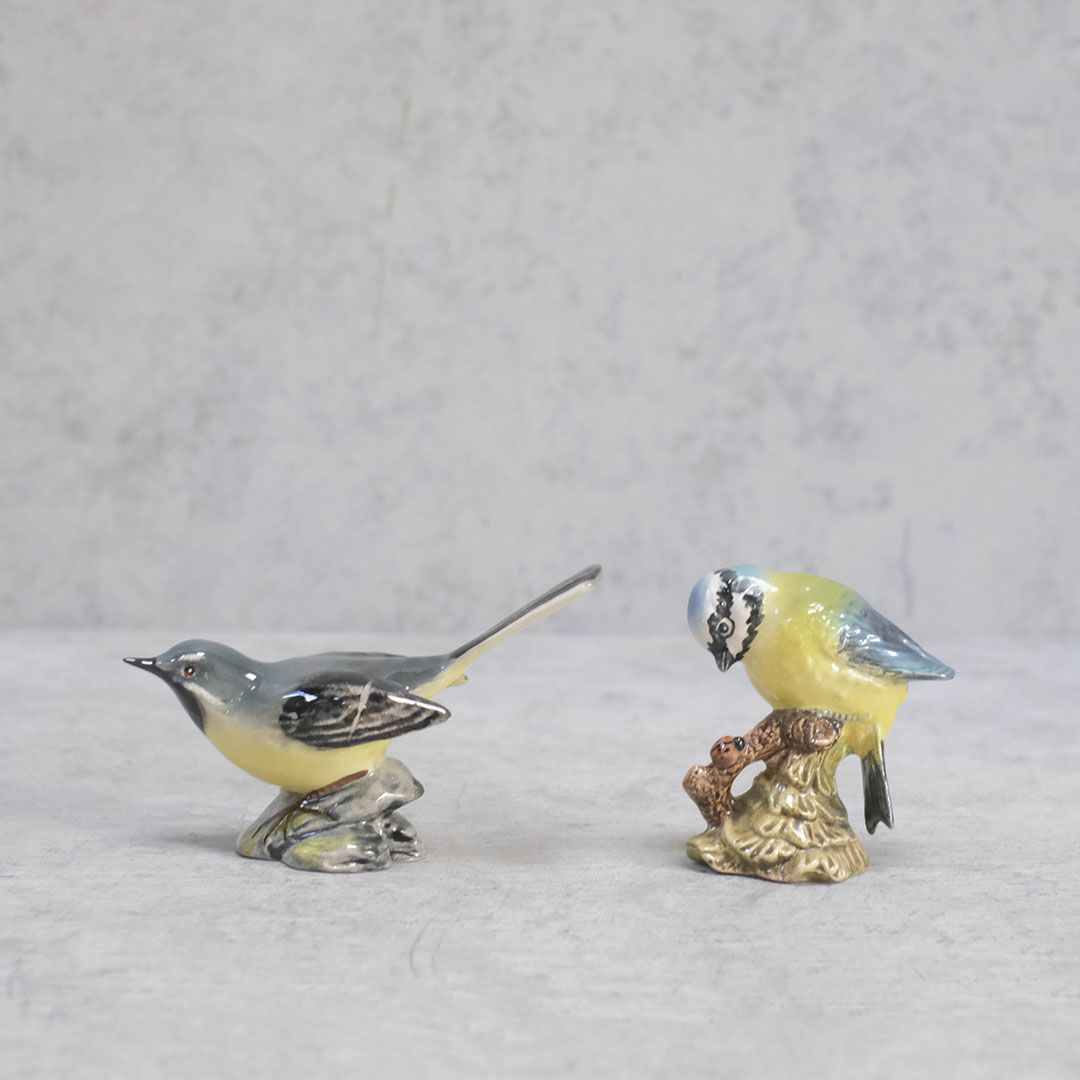 ヴィンテージフィギリン BESWICK 鳥の置物 ピーターラビット陶製フィギュアで有名なイギリスのベスウィック社製1