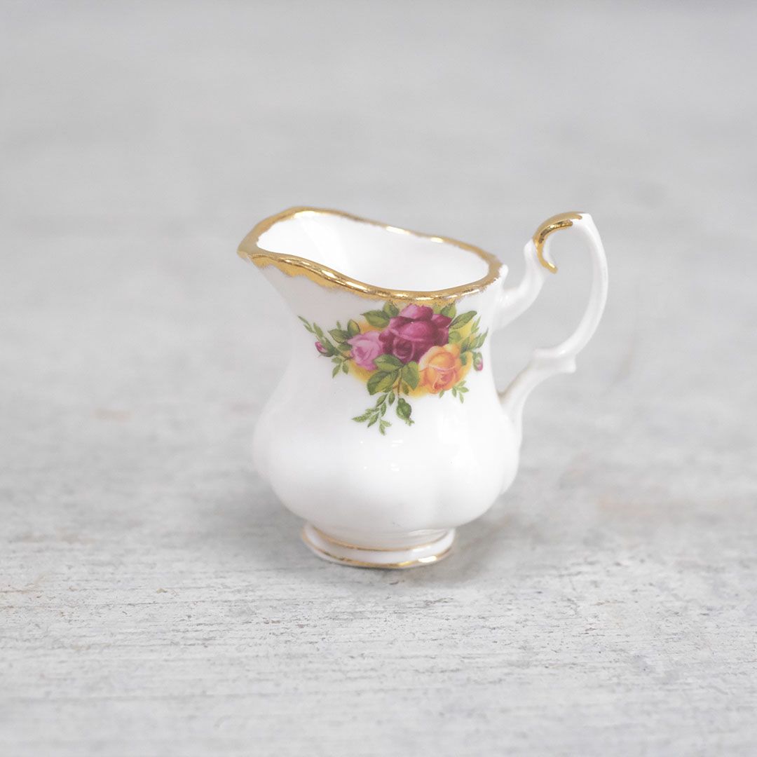 ヴィンテージミルクジャグ ミニ Royal Albert old country rose イギリス ロイヤルアルバート 王室御用達 アンティーク食器2