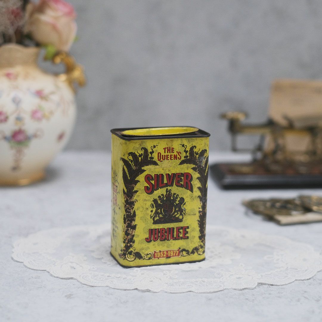 ヴィンテージティン缶 SILVER JUBILEEイギリスCOLMAN'S MUSTARD