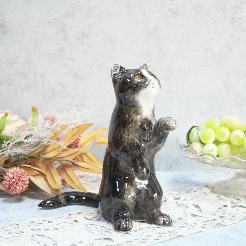 ヴィンテージ WINSTANLEY CAT/ケンジントンキャット ハチワレ イギリス 陶芸作家Jenny Winstanleyの通販  アンティークショップMALTOオンライン