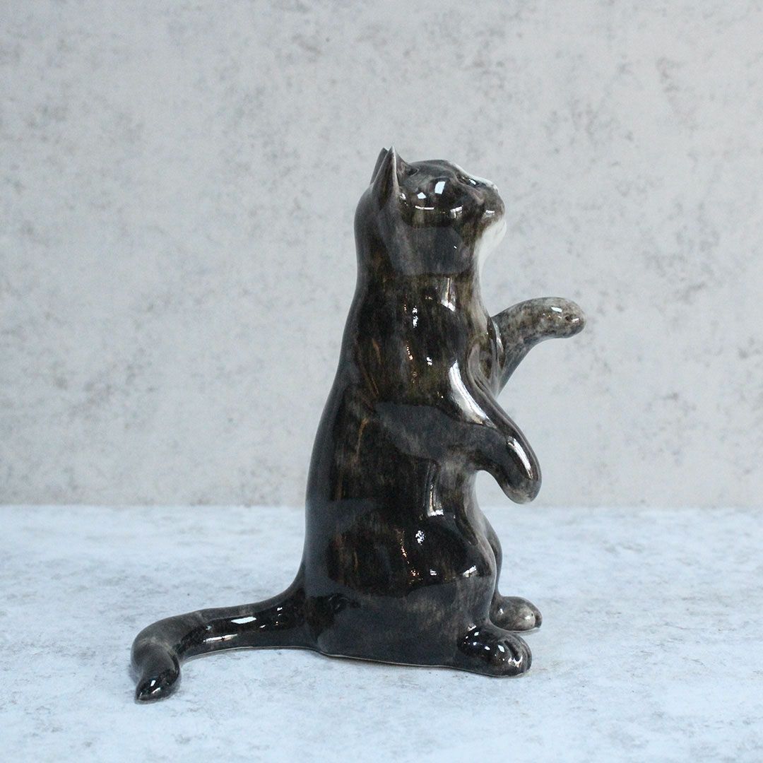 ヴィンテージ WINSTANLEY CAT/ケンジントンキャット ハチワレ イギリス 陶芸作家Jenny Winstanley3