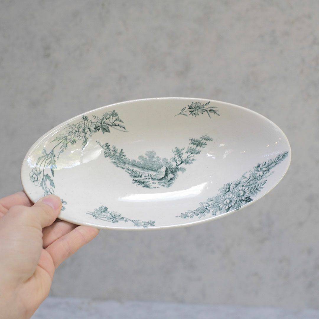 アンティークラヴィエ Fenal Frères ペクソンヌ窯 フランス アンティーク食器