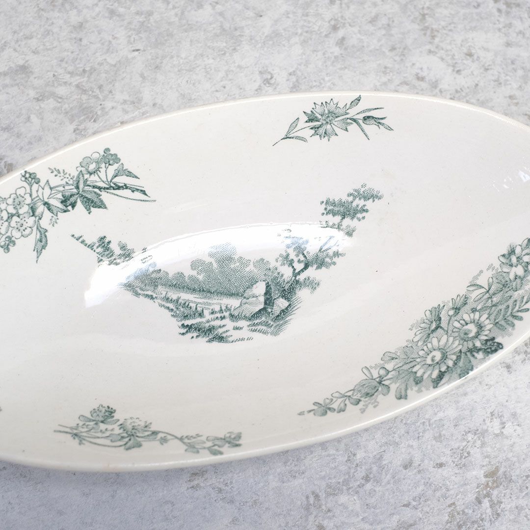 アンティークラヴィエ Fenal Frères ペクソンヌ窯 フランス アンティーク食器