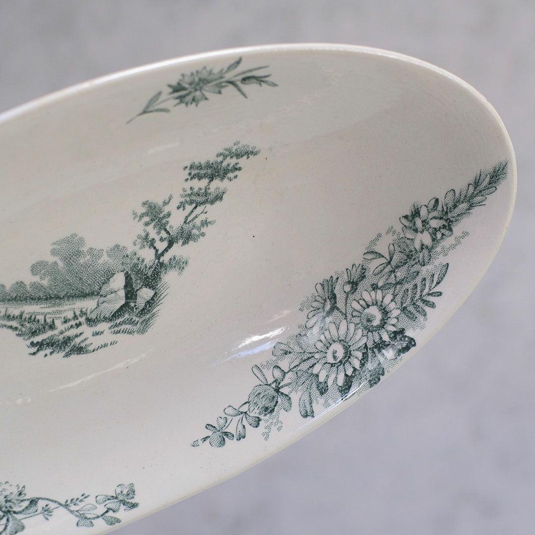 アンティークラヴィエ Fenal Frères ペクソンヌ窯 フランス アンティーク食器