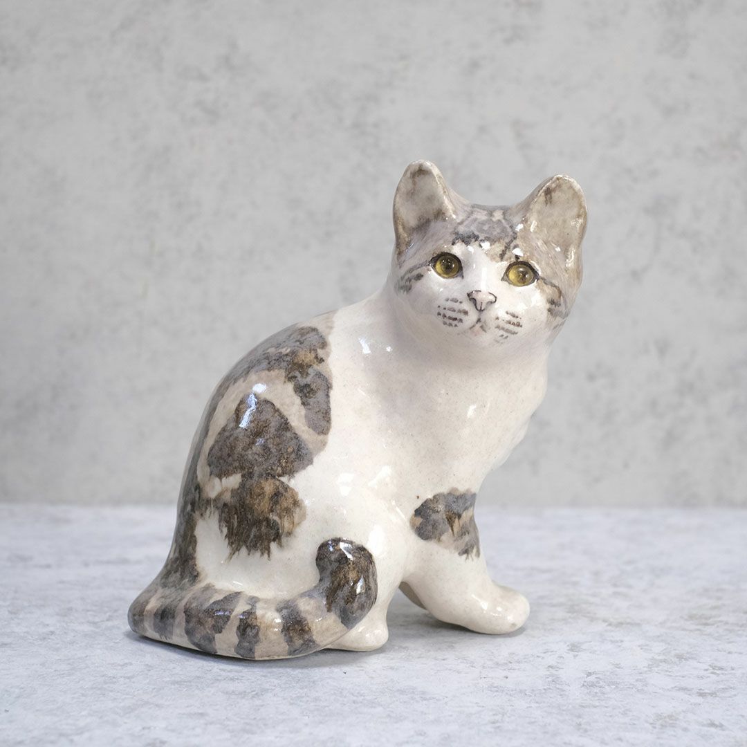 ヴィンテージWINSTANLEY CAT/ケンジントンキャット イギリス 陶芸作家Jenny Winstanley猫のオブジェ1