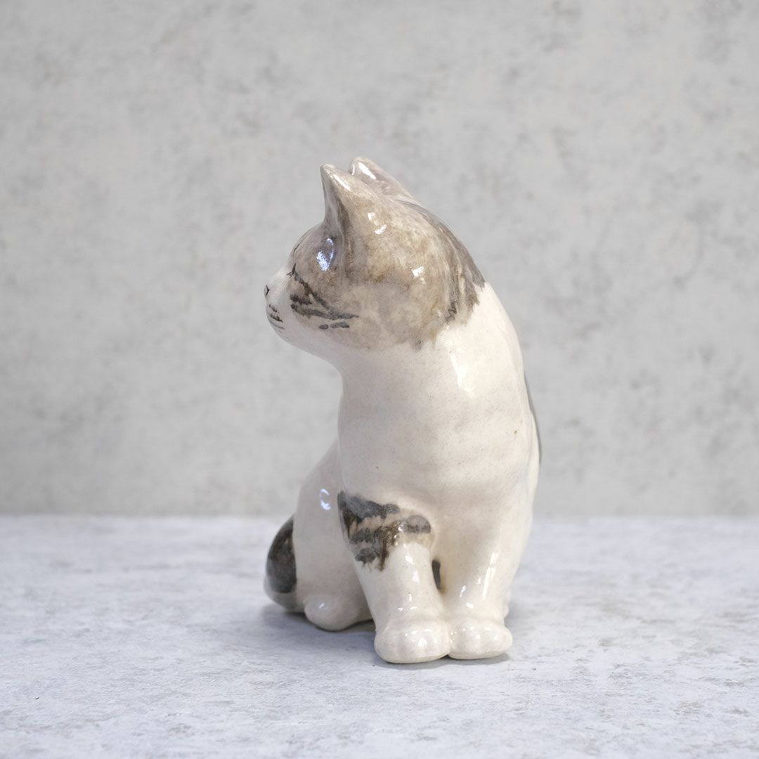 ヴィンテージWINSTANLEY CAT/ケンジントンキャット イギリス 陶芸作家Jenny Winstanley猫のオブジェ6