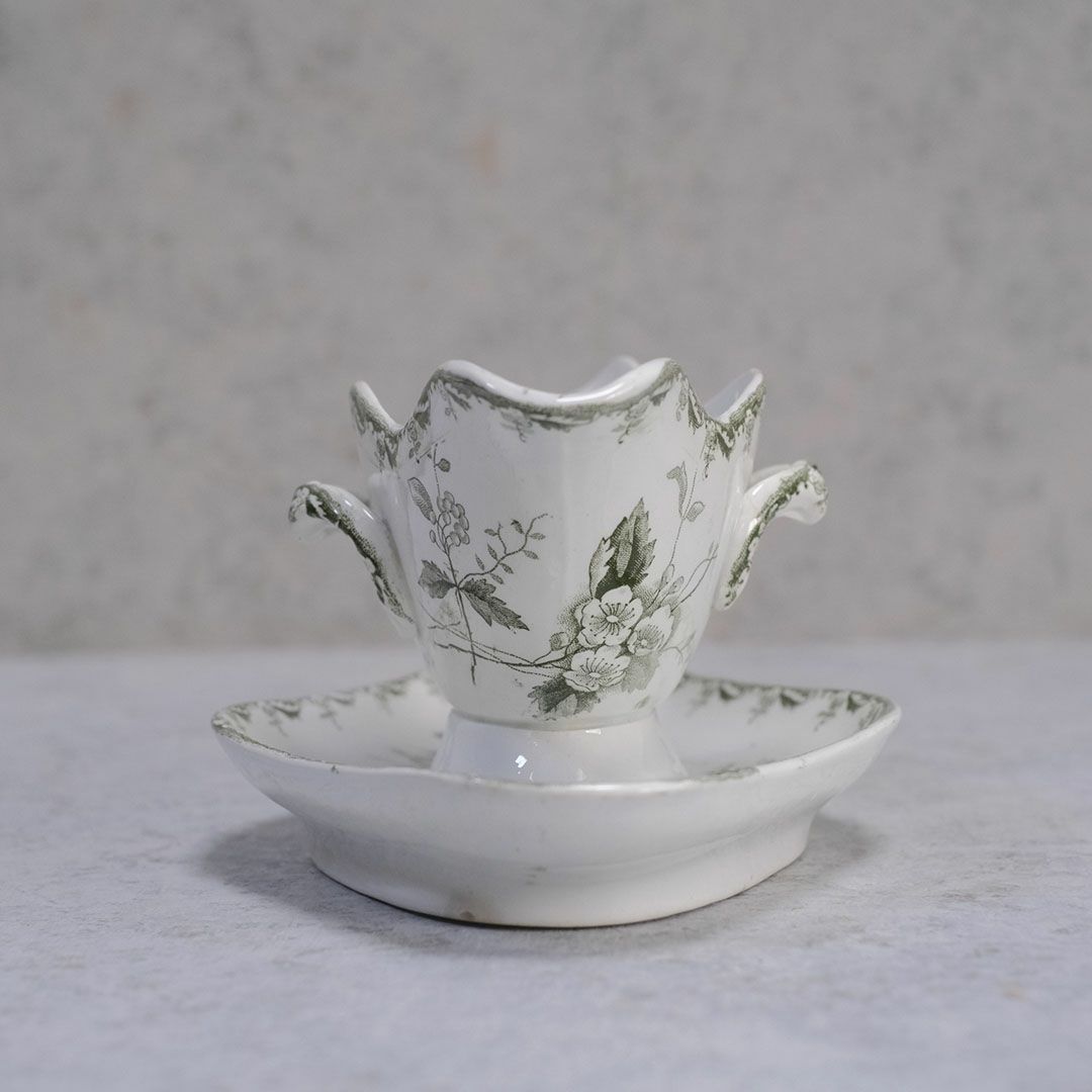 アンティークソーシエール フランス グレービーボート アンティーク食器3