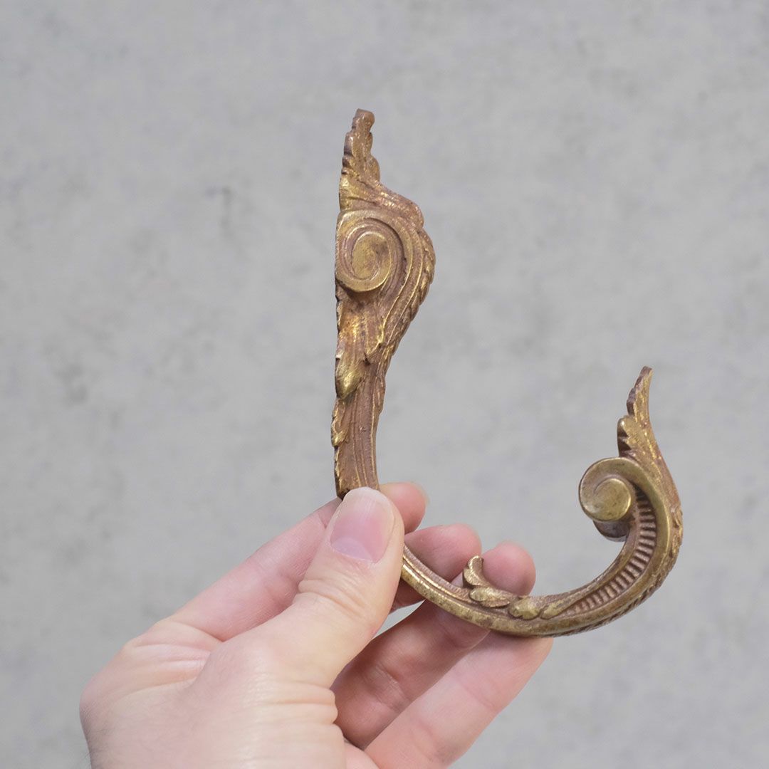 アンティーク カーテンホルダー ペア フランス カーテンタイバックス