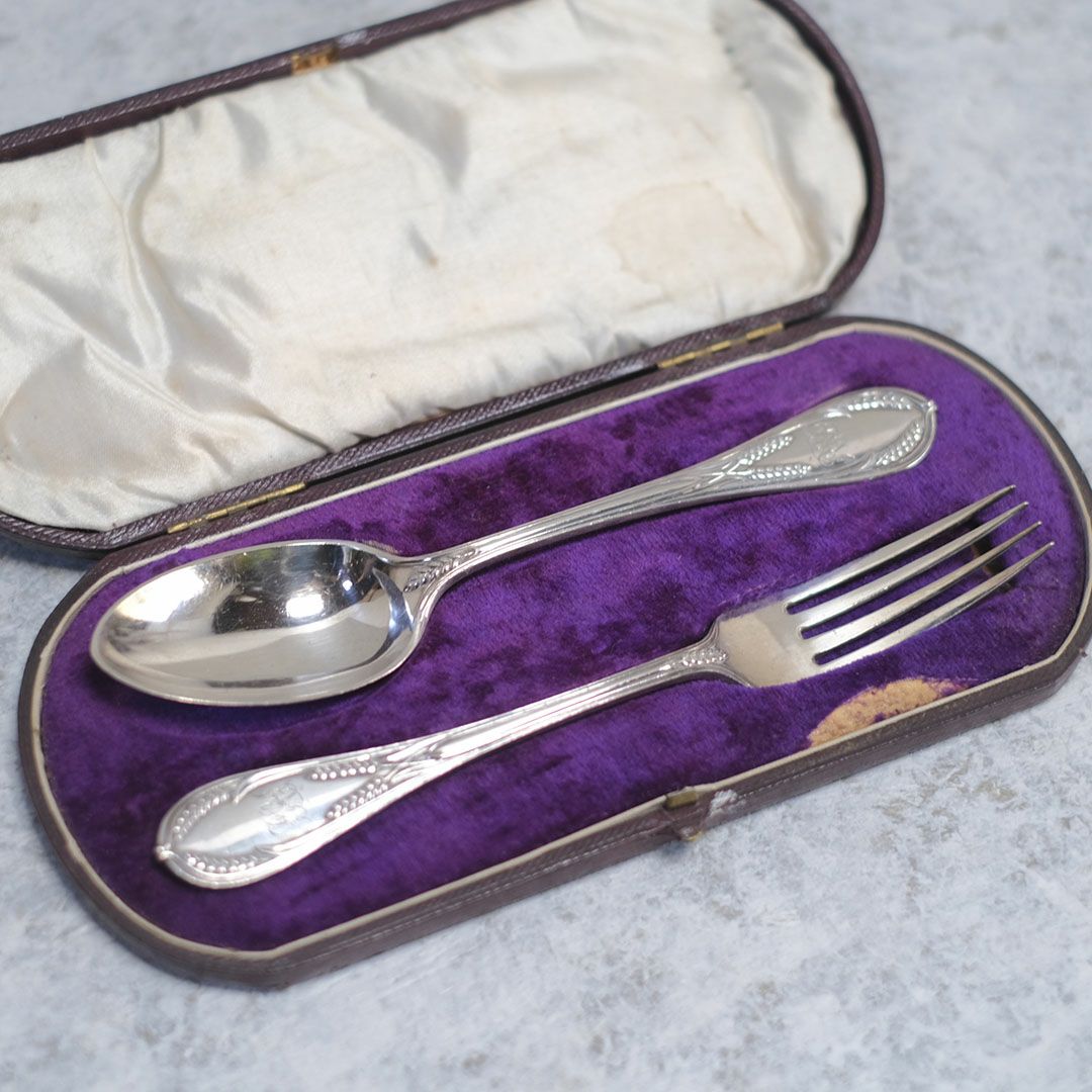 アンティークカトラリーセット フランス シルバープレート1