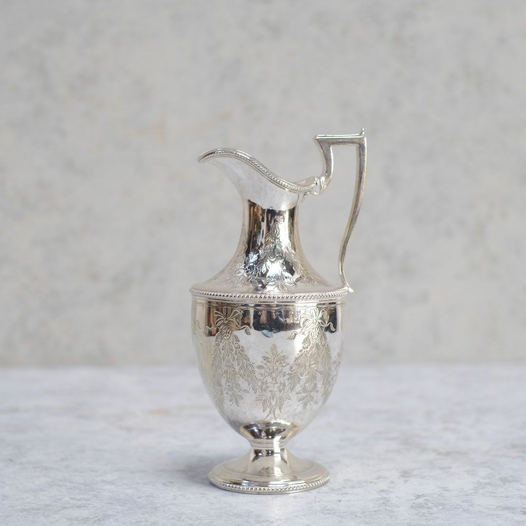 アンティークジャグ シルバープレート イギリス1