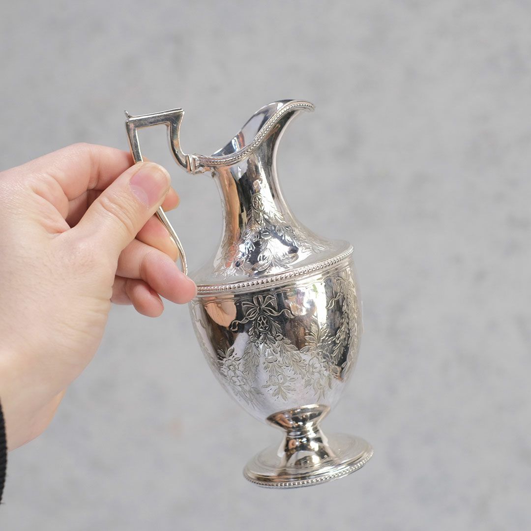 アンティークジャグ シルバープレート イギリス3