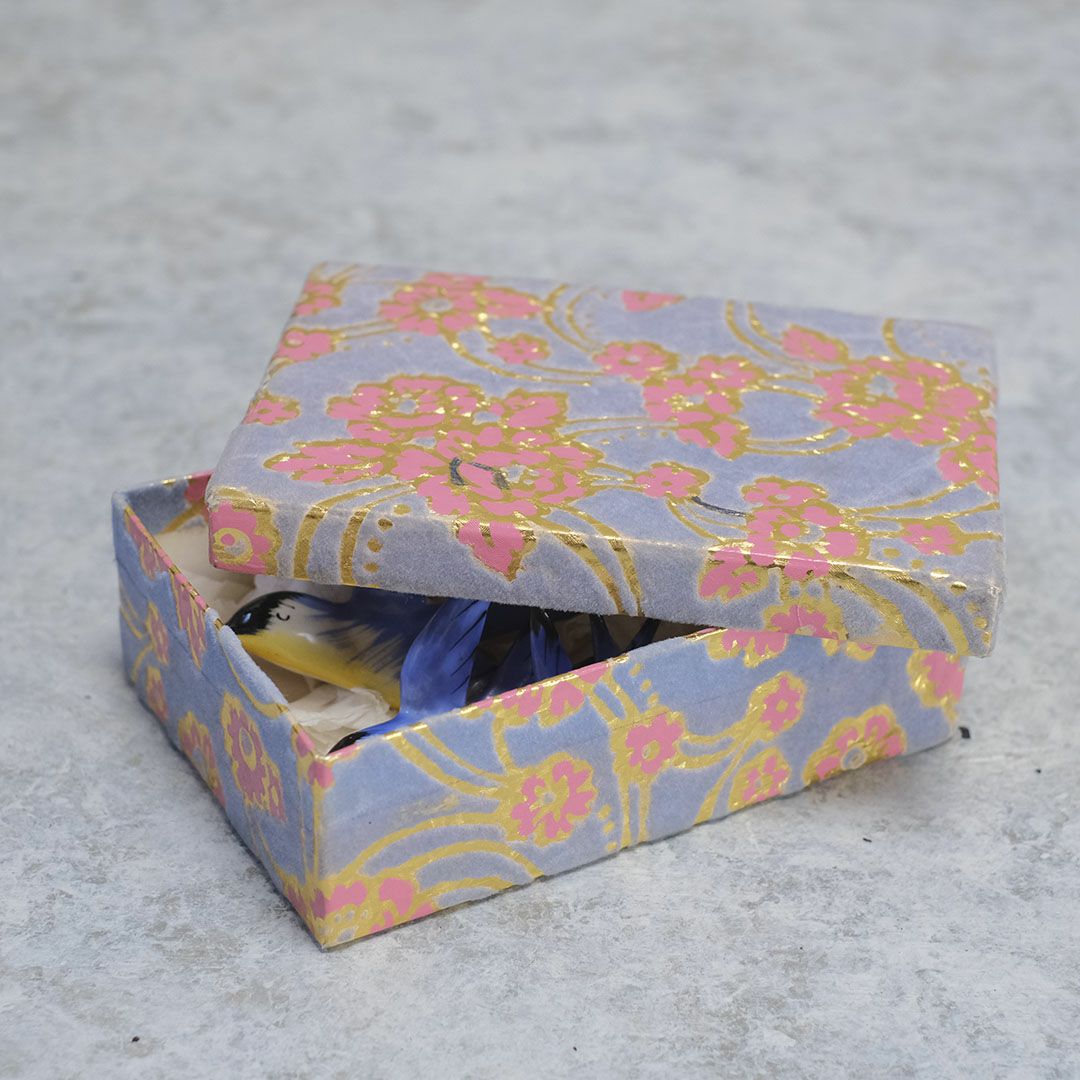 ヴィンテージ 燕オブジェ4個セット イギリス 手作り 陶器の古いツバメの壁飾り