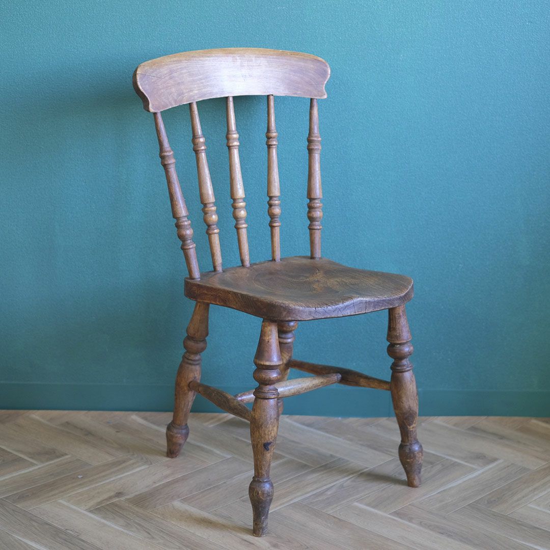 アンティーク キッチンチェアF ウィンザーチェア イギリス ダイニングチェア 椅子 アンティーク家具