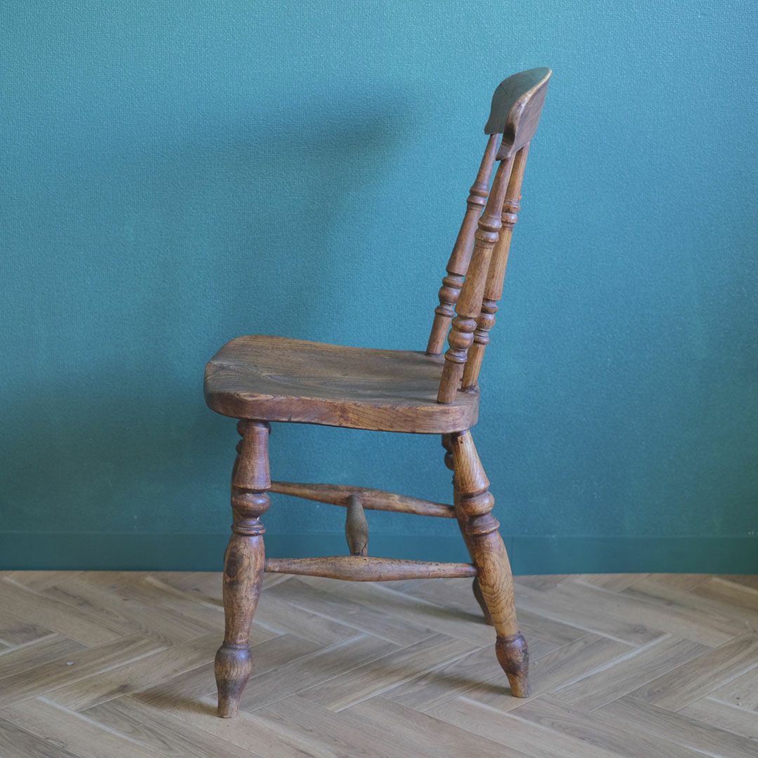 アンティーク キッチンチェアF ウィンザーチェア イギリス ダイニングチェア 椅子 アンティーク家具
