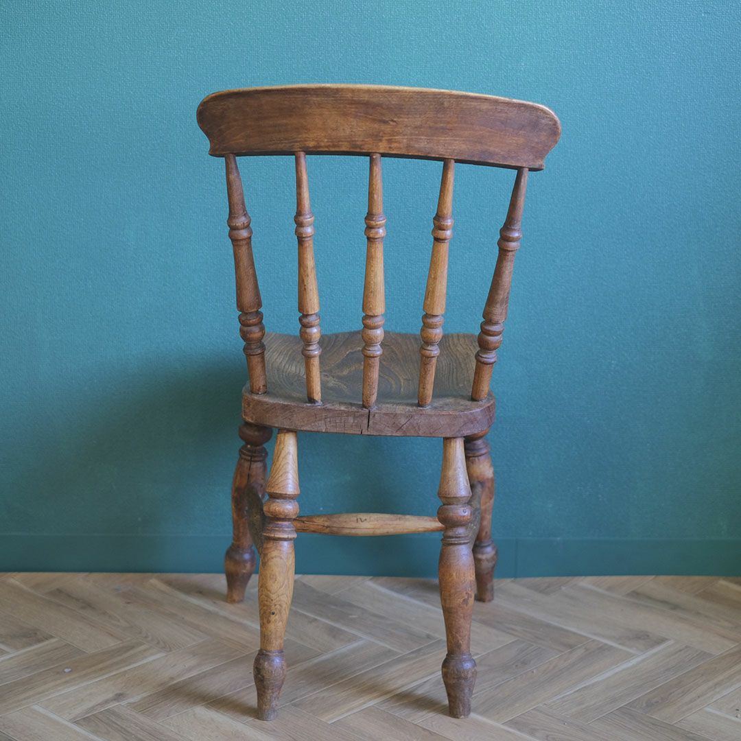 アンティーク キッチンチェアF ウィンザーチェア イギリス ダイニングチェア 椅子 アンティーク家具