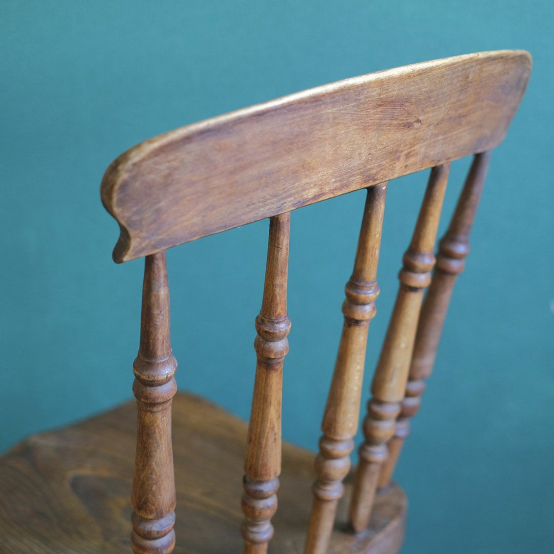 アンティーク キッチンチェアF ウィンザーチェア イギリス ダイニングチェア 椅子 アンティーク家具