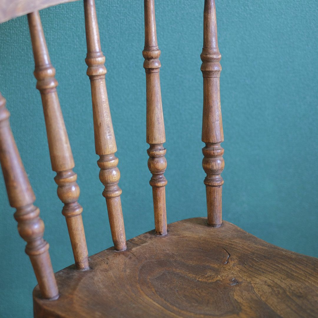 アンティーク キッチンチェアF ウィンザーチェア イギリス ダイニングチェア 椅子 アンティーク家具