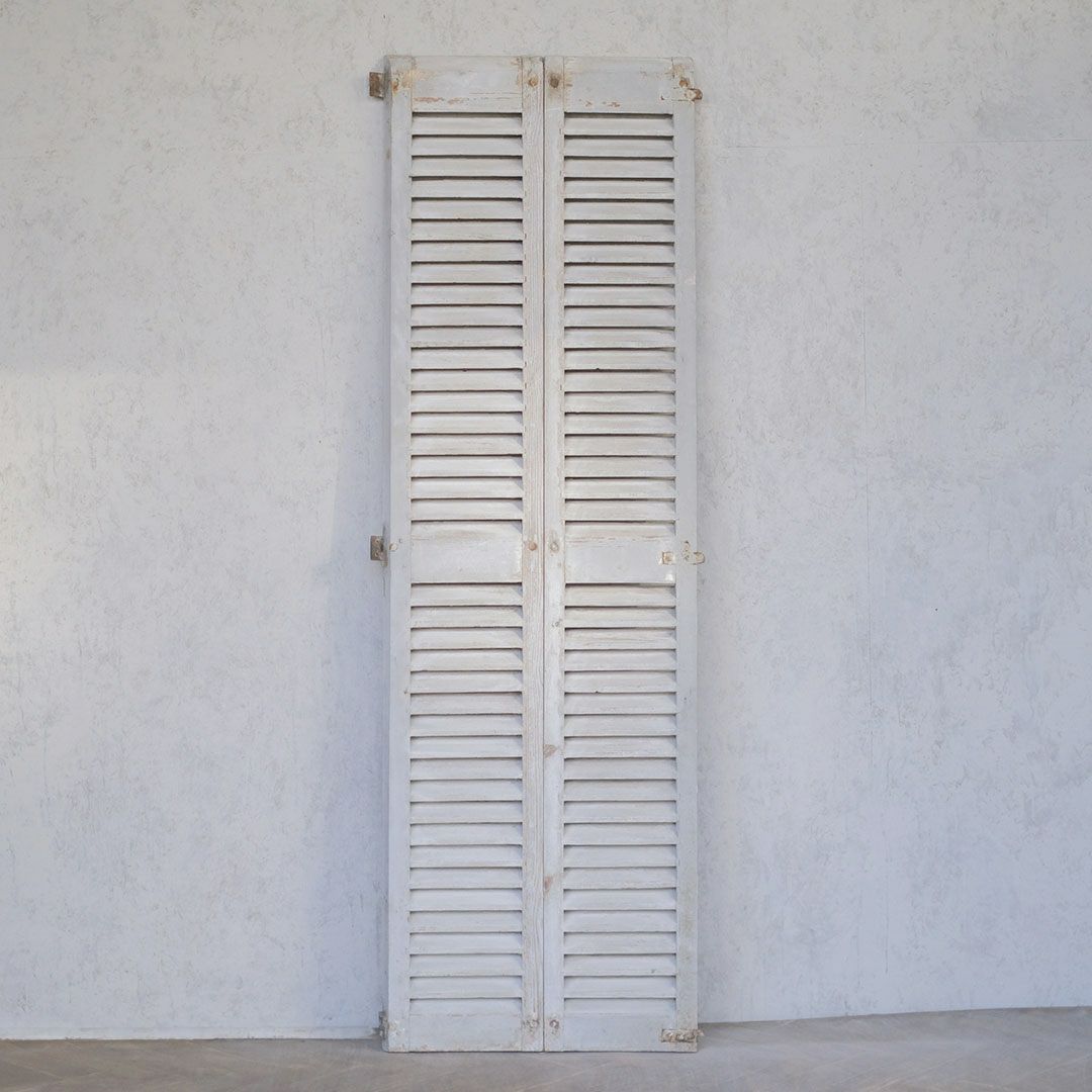 ンティーク 鎧戸ヴォレ フランス ルーバー 雨戸 アンティークドア