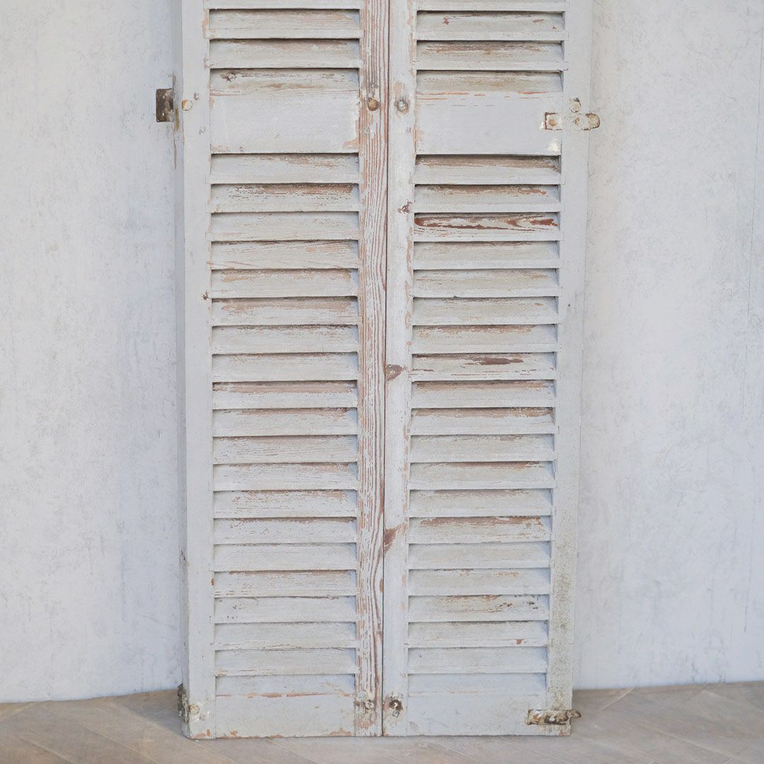 ンティーク 鎧戸ヴォレ フランス ルーバー 雨戸 アンティークドア