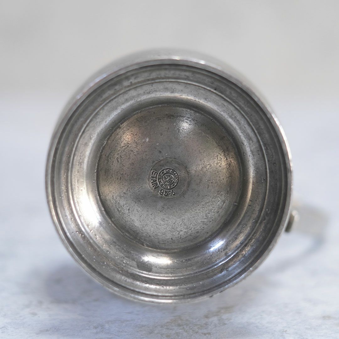 アンティーク エタンピッチャー フランス 錫 ジャグ