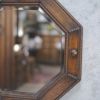 アンティーク オクタゴンシェイプミラー イギリス 八角形 壁掛け鏡