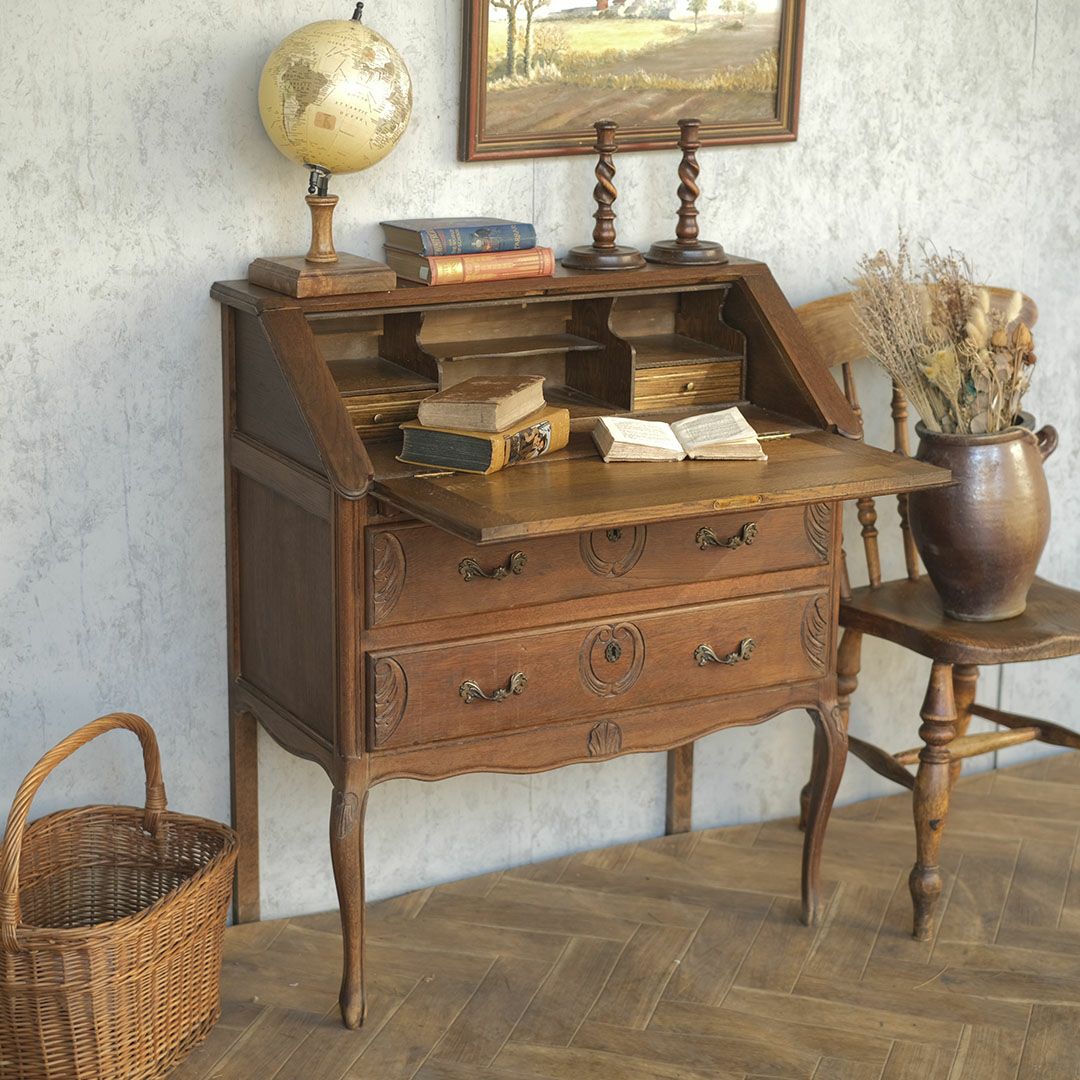 アンティーク ライティングビューロー フランス アンティーク家具