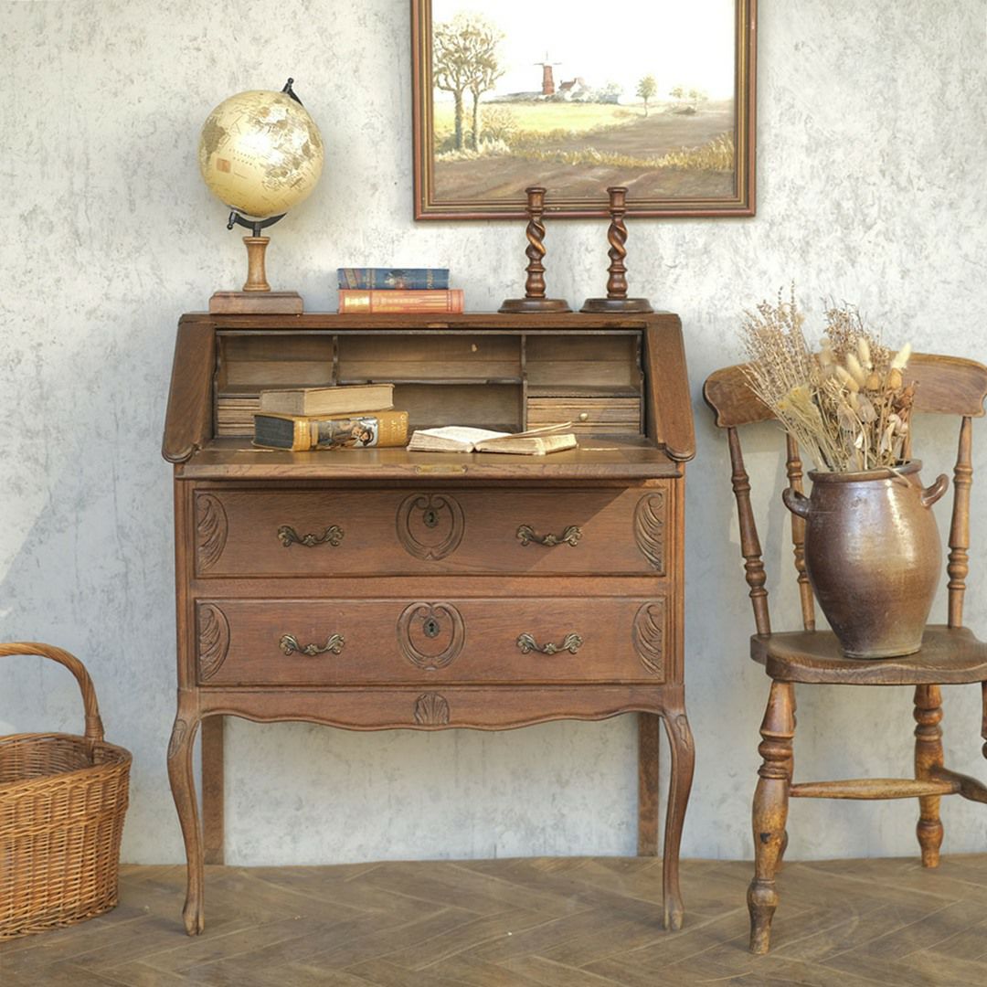 アンティーク ライティングビューロー フランス アンティーク家具