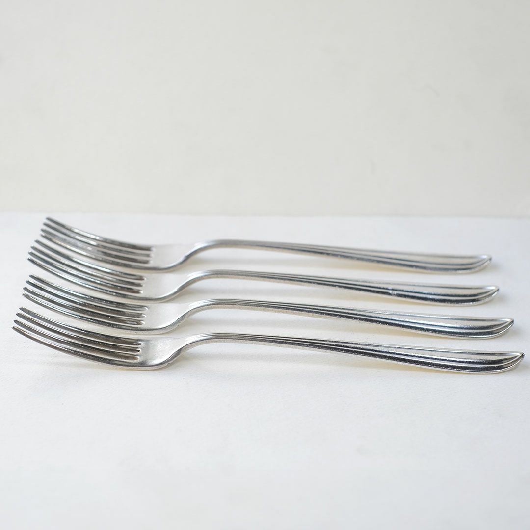ヴィンテージディナーフォーク シルバープレート イギリス3