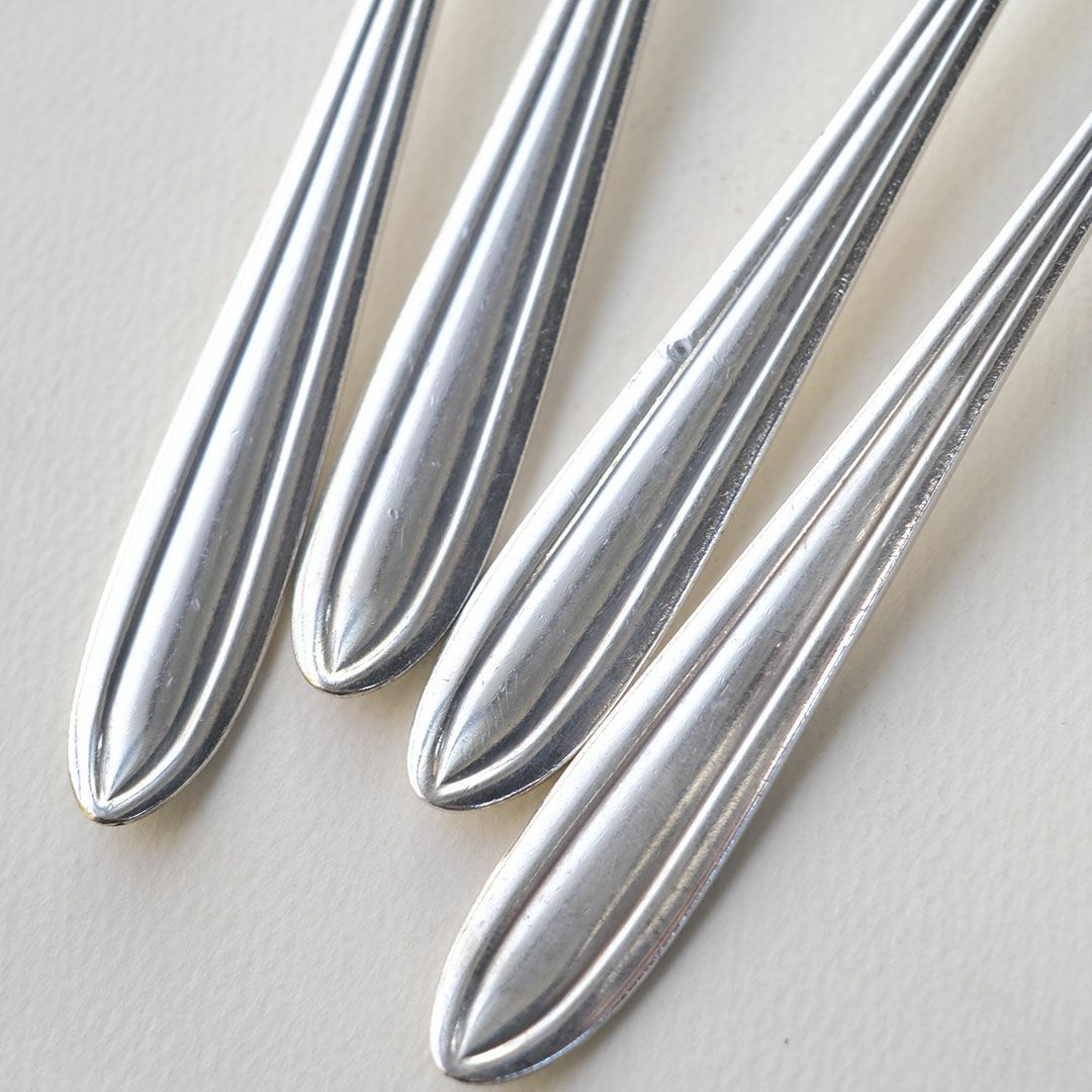 ヴィンテージディナーフォーク シルバープレート イギリス5