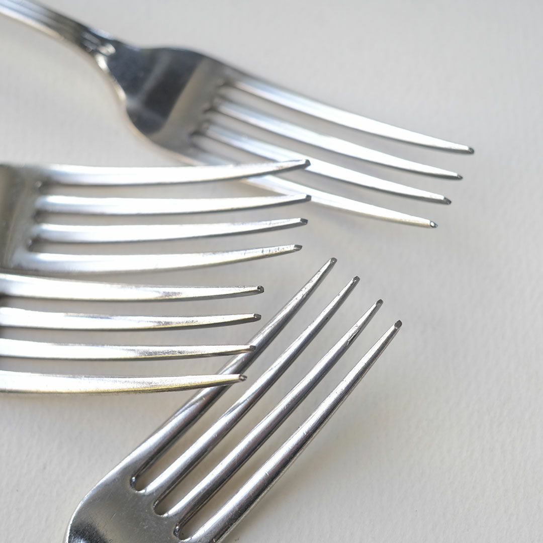 ヴィンテージディナーフォーク シルバープレート イギリス6