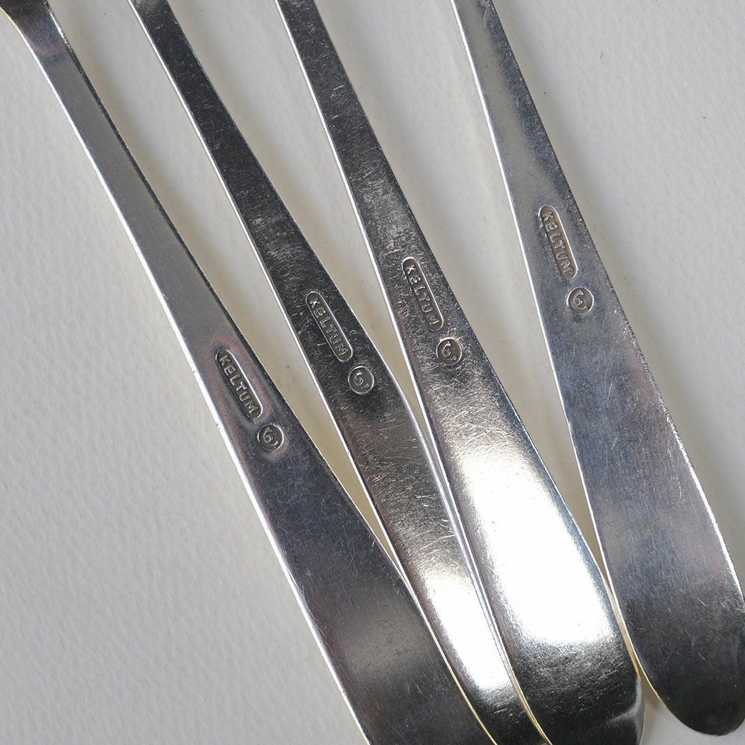 ヴィンテージディナーフォーク シルバープレート イギリス8