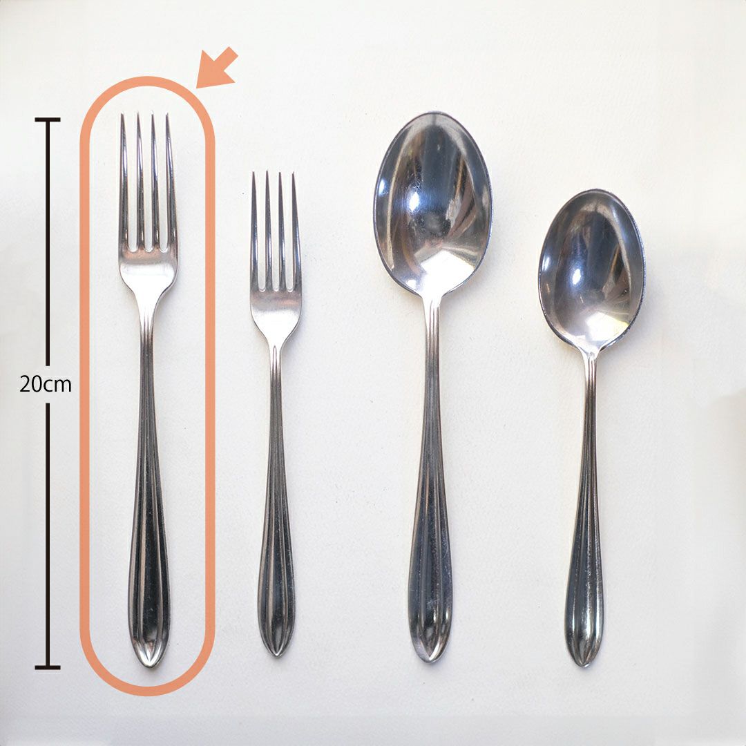 ヴィンテージディナーフォーク シルバープレート イギリス9