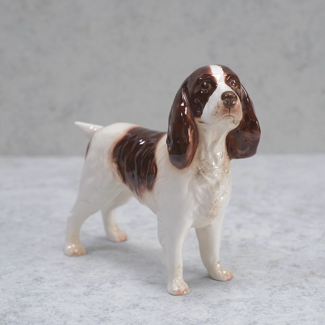 ヴィンテージオブジェ 犬の置物 陶器 イギリス1
