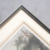 アンティーク リトグラフピクチャー湖畔の風景 イギリス 石版画 Combermere