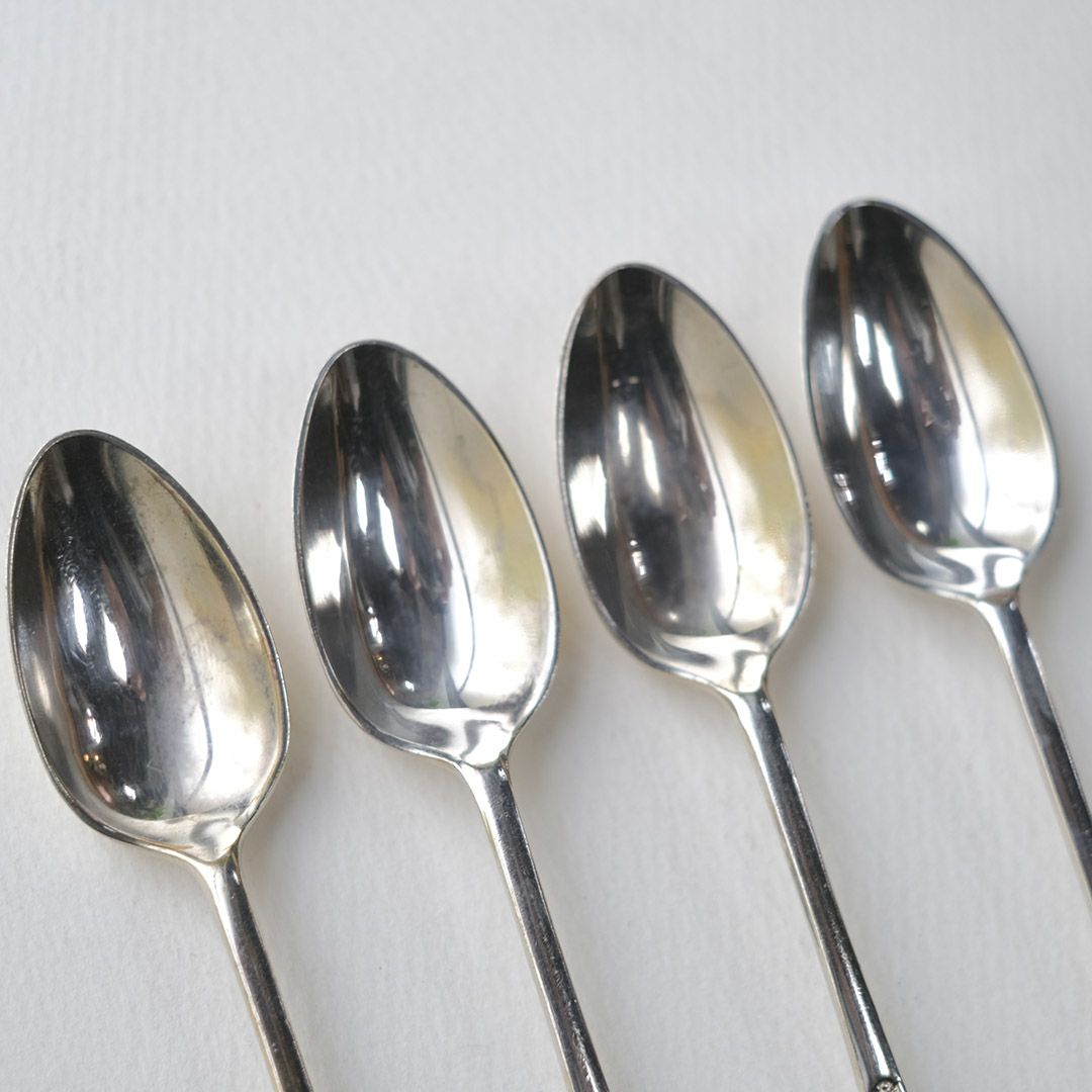 アンティーク コーヒースプーン イギリス シルバープレート