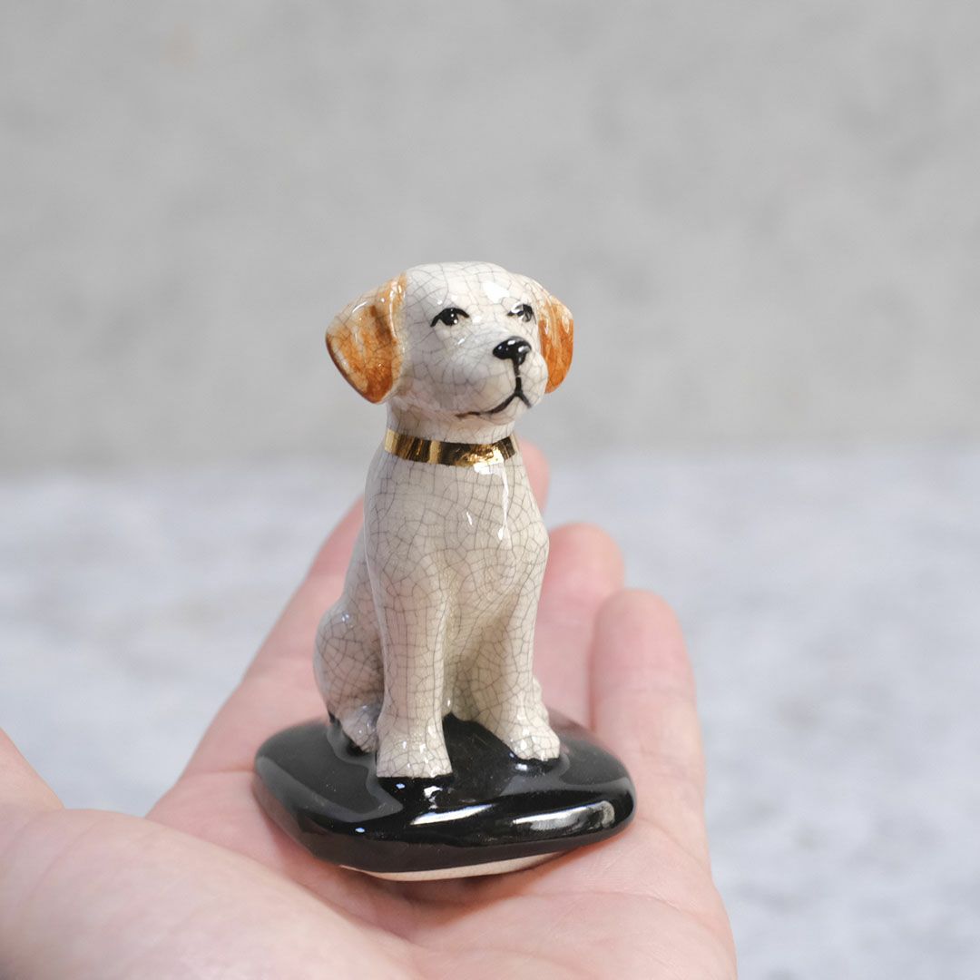 ヴィンテージフィギリン犬 イギリス 陶器 置物4