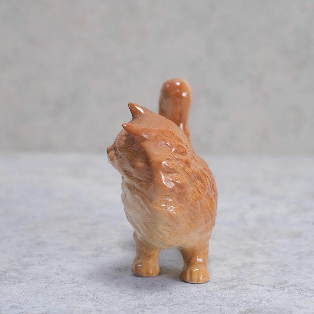　ヴィンテージフィギュリン 猫の置物 イギリス BESWICK ベスウィック2