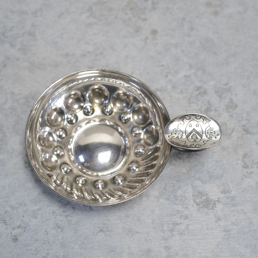 アンティーク ワインテイスター フランス シルバープレート ソムリエカップ2