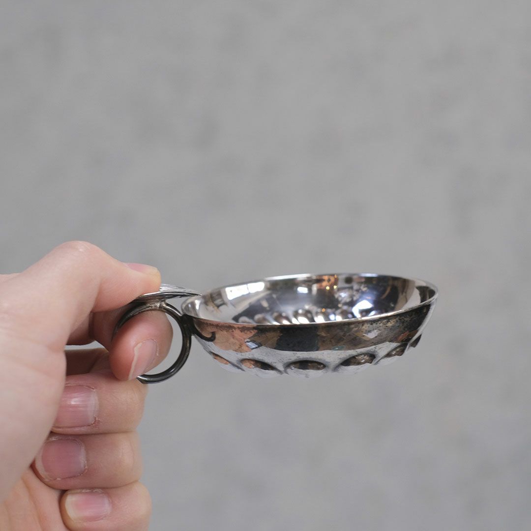 アンティーク ワインテイスター フランス シルバープレート ソムリエカップ4