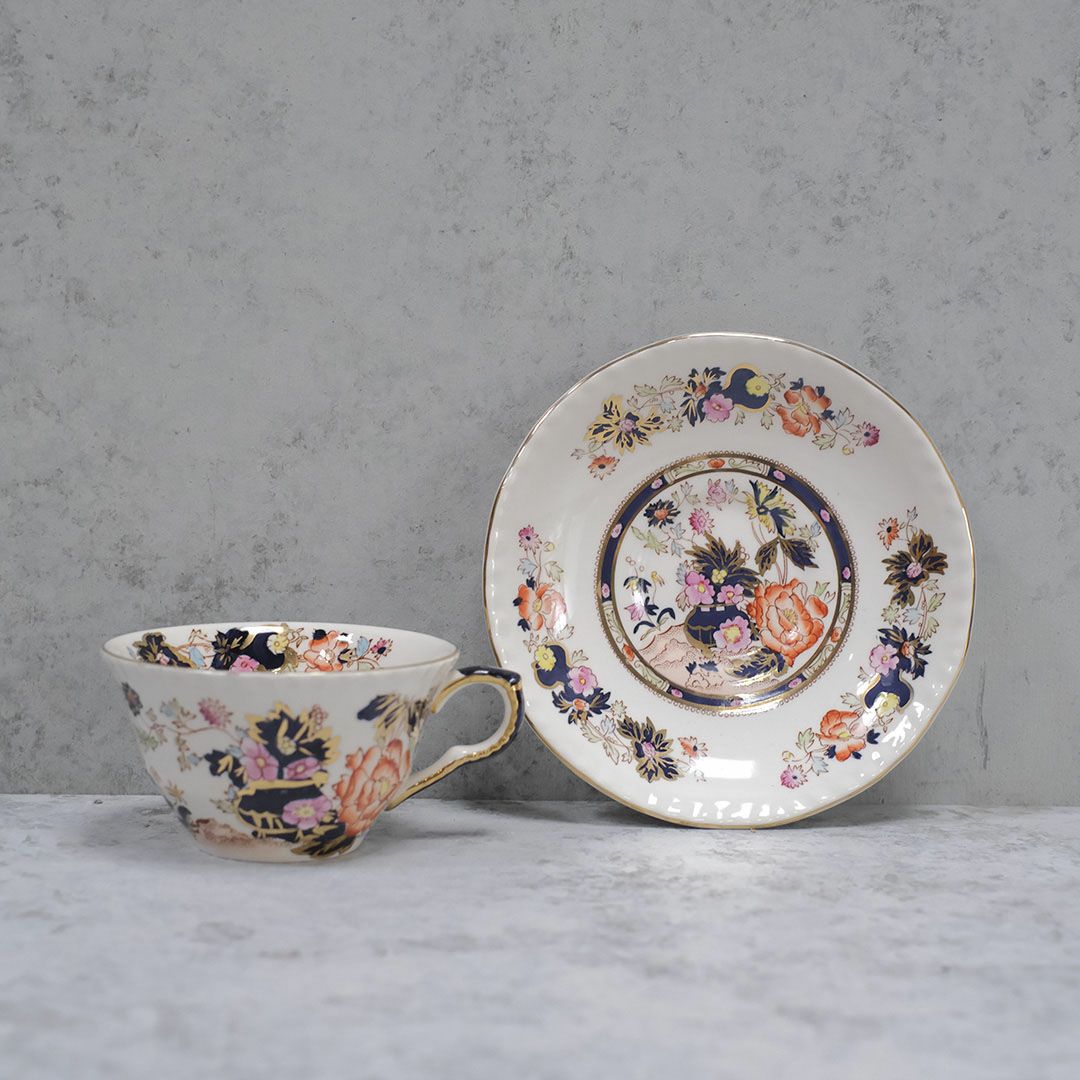 アンティークカップ&ソーサー MASON'S(メイゾンズ) イギリス シノワズリデザイン コーヒーカップ アンティーク食器7