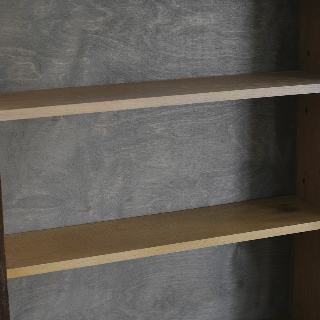 アンティーク ビューローブックケースD イギリス 本棚付きデスク/アンティーク家具