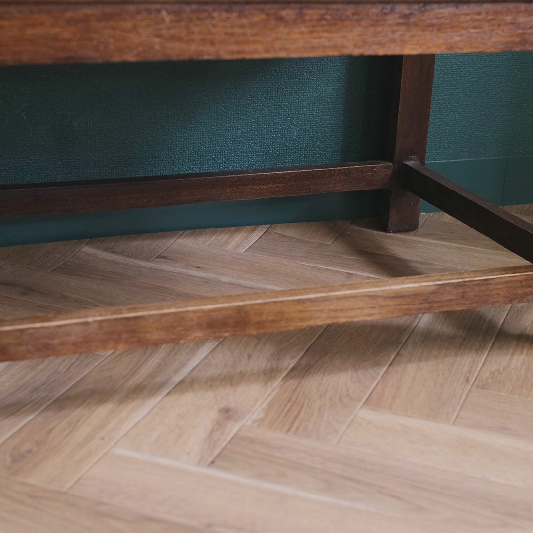 アンティーク ビューローブックケースD イギリス 本棚付きデスク/アンティーク家具