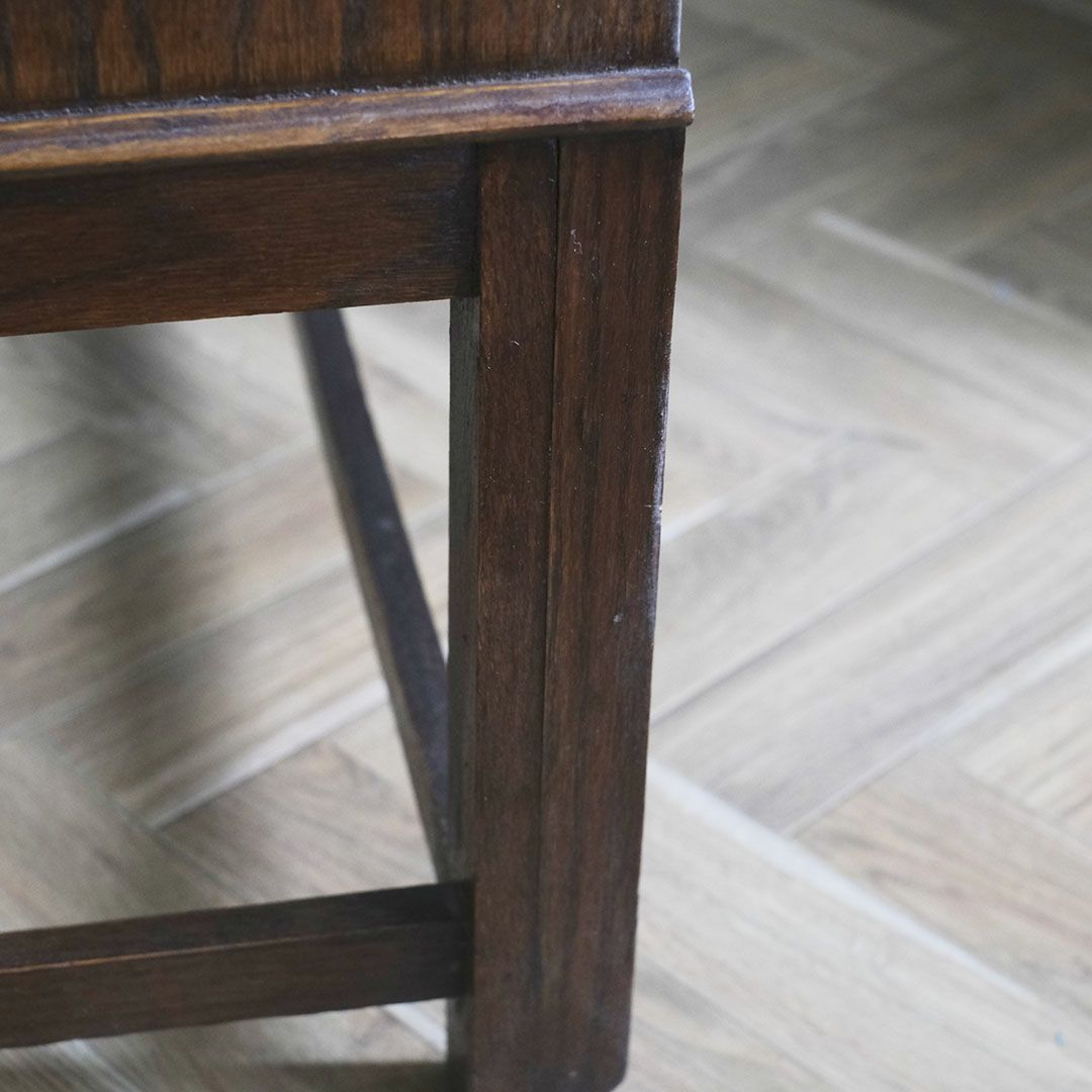 アンティーク ビューローブックケースD イギリス 本棚付きデスク/アンティーク家具