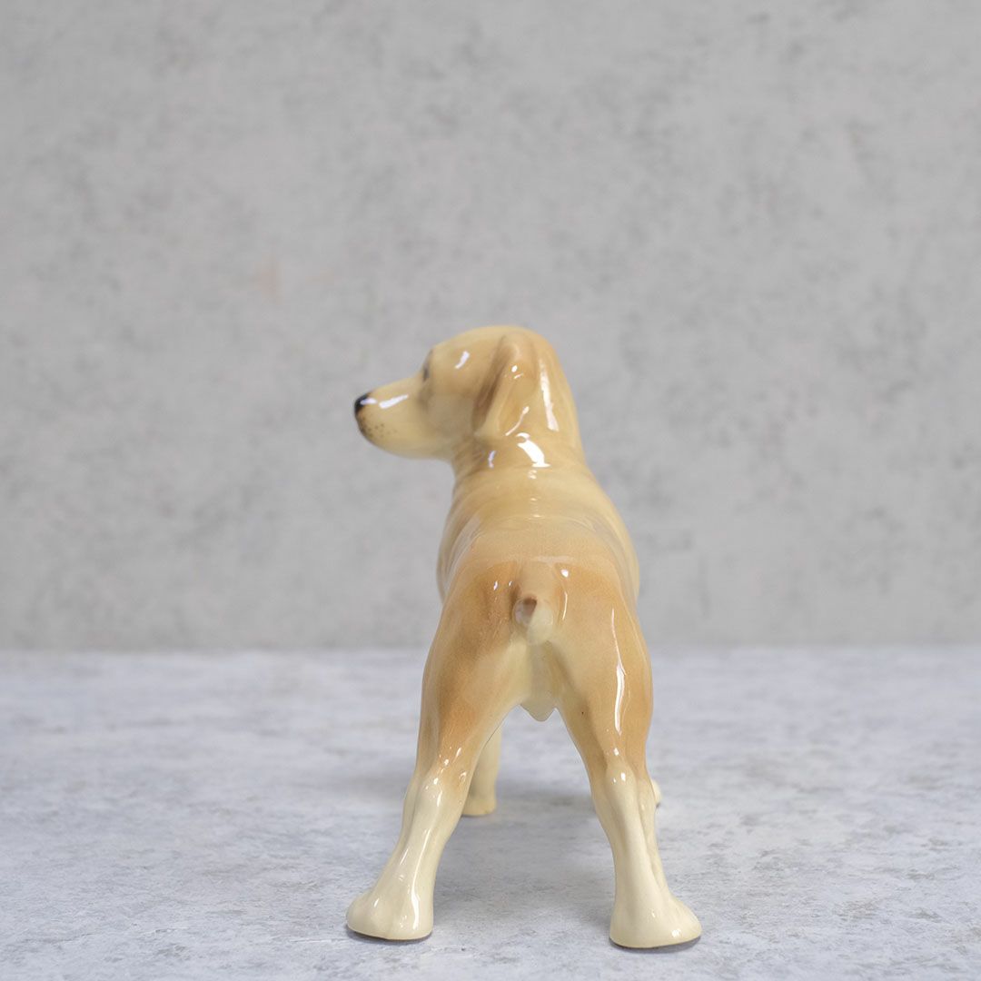 ヴィンテージ犬のフィギュリン 陶器人形 イギリス 置物2
