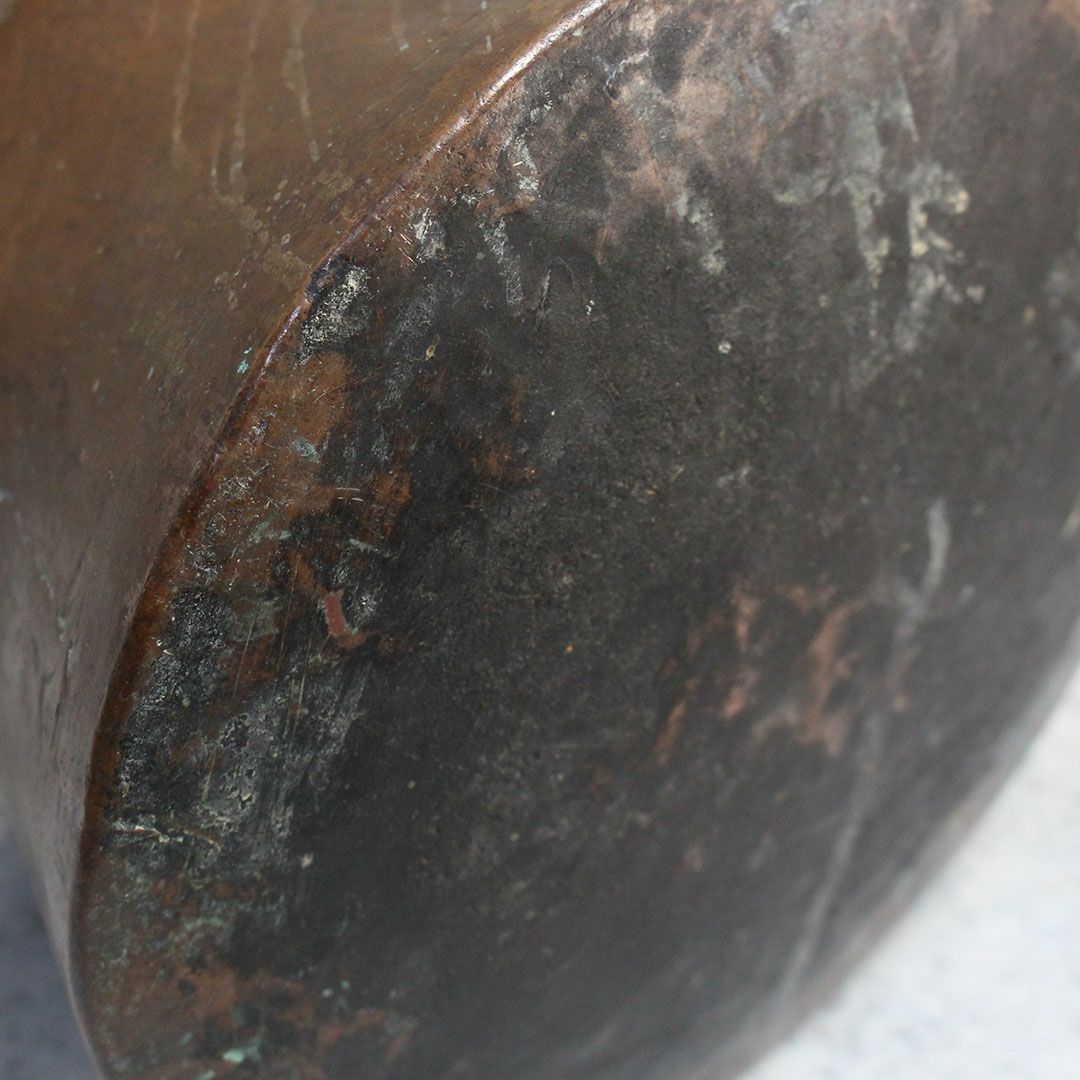 アンティーク 銅鍋 イギリス 19世紀 調理鍋 コールドロン