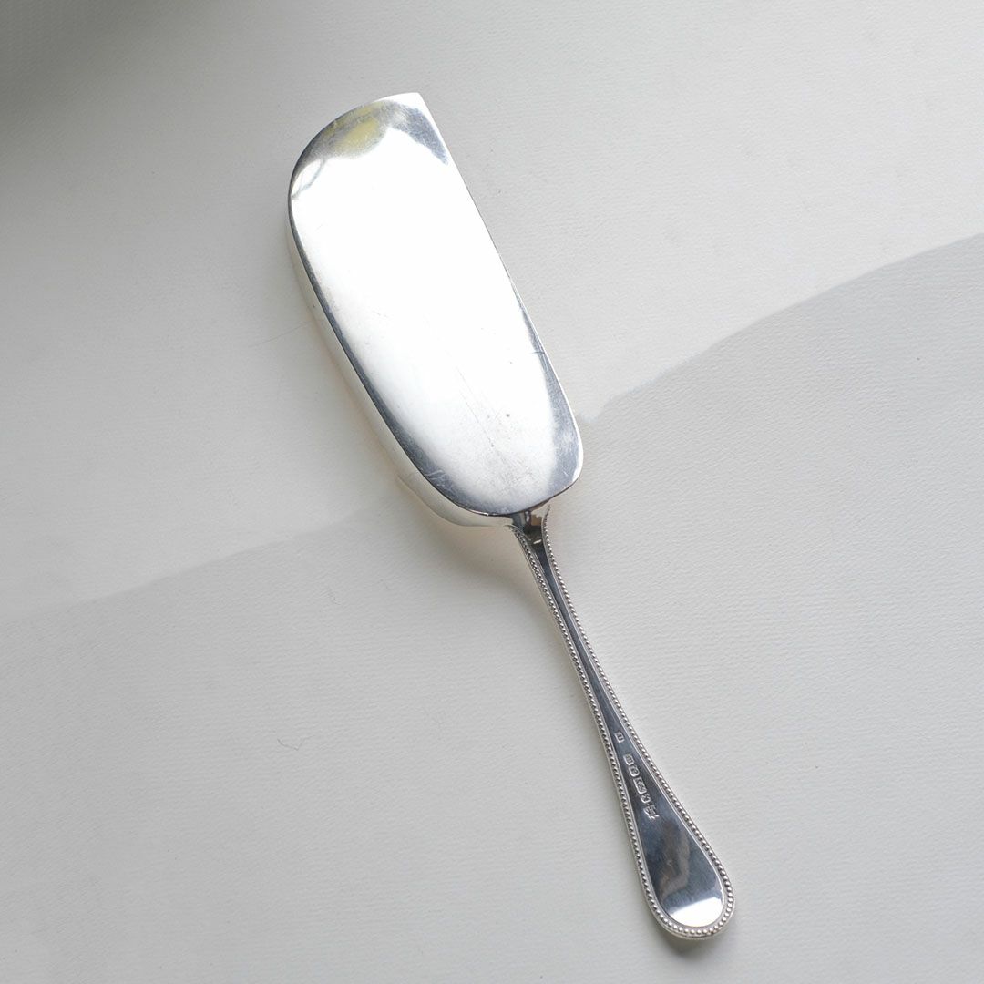 アンティーククラムスクープ イギリス シルバープレート製パンくずとり5