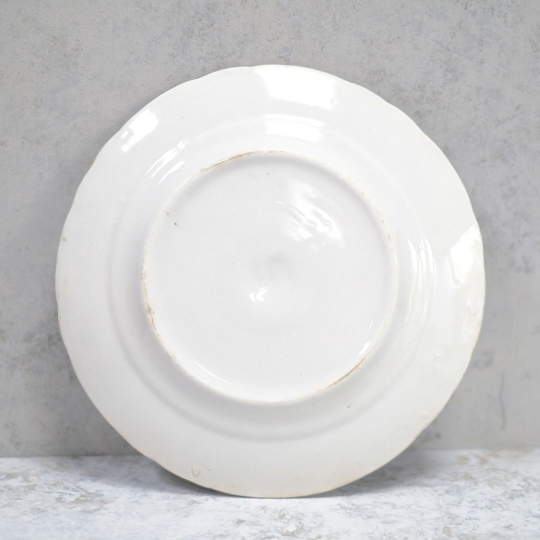 アンティークバルボティーヌプレート ロレーヌのマジョリカ焼き フレンチ・マジョリカ/アンティーク食器6