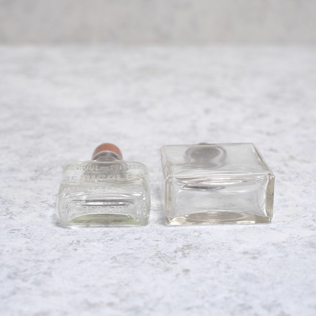 アンティークボトル フランス ガラスビン 古い小瓶5