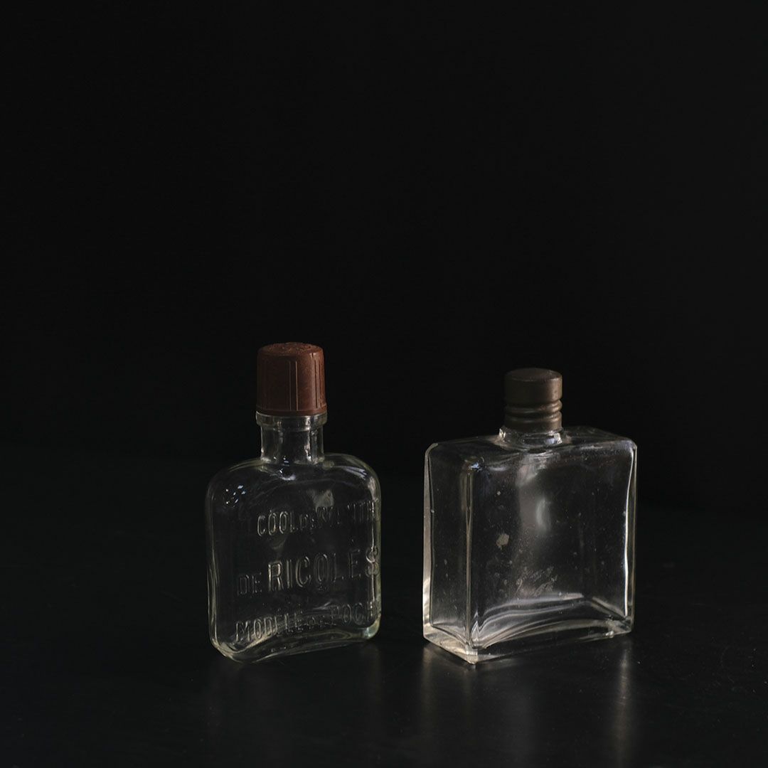 アンティークボトル フランス ガラスビン 古い小瓶6