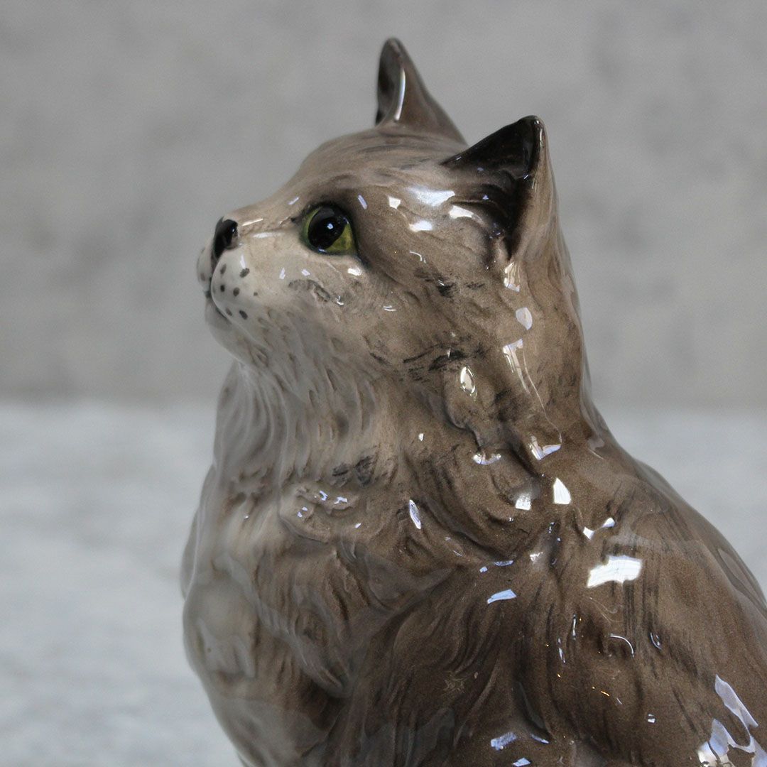 ヴィンテージオブジェ 猫の置物 フィギュリン イギリス7